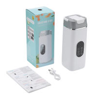 Batidor De Frutas Portátil 420ML 12 Hojas Recargable USB Mezclador De Smoothies 2 En 1 Botella De Cocina Herramienta De Alimentos - details 19