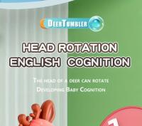 Juguete Educativo Para Bebés Sliding Deer Rattle Tumbler Nuevos Mordedor Tejedor Infantil Campana De Mano Juguete Móvil Squeaky Roly-Poly - details 7
