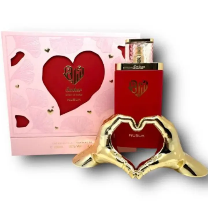 Saher Nusuk Extrait de Parfum Mujer 100 ml – Perfume Árabe 100% Original, Floral Oriental, Sofisticado - 1