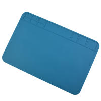 Alfombrilla De Reparación De Soldadura De Silicona Anti-estática Y Resistente Al Calor Para Teléfono PC Y Trabajo Escritorio Alta Temperatura - details 0