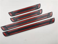 4PCS Placa De Decoración Para Puerta Trasera De Coche ABS Acero Inoxidable Para Volkswagen VW ID.3 2020-2023 Piezas De Automóvil Accesorios De Interiores - details 2