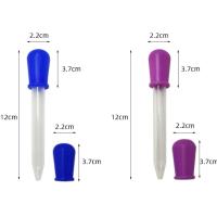 Juego De 10 Pipetas De Silicona Y Plástico De 5ml Para Experimentos En La Escuela Suministros De Laboratorio Para Medicamentos Y Líquidos Para Ojos Y Orejas - details 16