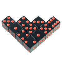 Dado Cubico De 16mm D6 Con Patas Y Puntos Estándar Para Juegos De Mesa Casinós Y RPG De Mesa Y Enseñanza De Matemáticas - details 11