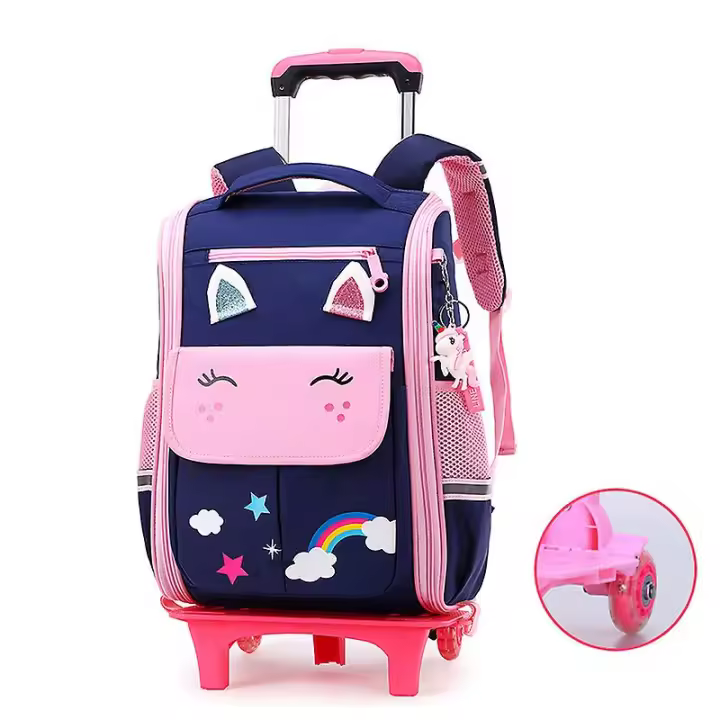 PORCHEDDU Mochila Escolar con Rueda para Niños [HK] - 1