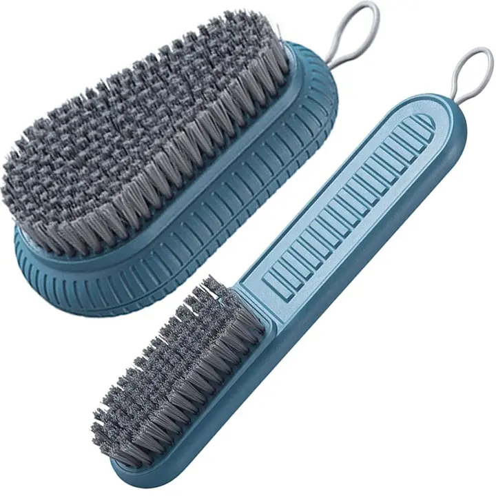 Zapatos de Limpieza para fregar, Zapatos de Limpieza para el hogar Herramiento para bañeras (Azul) - 1