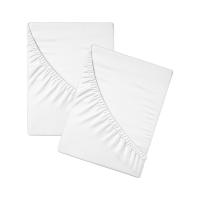 ZIMMY - Sábana Bajera Ajustable Blanco - Cama 90/105/135/150/180cm - 50% Algodón, 50% Poliéster, Funda Colchón Máximo Confort y Suave - details 1