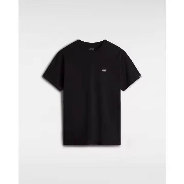 Camiseta Negra Vans Left Chest Logo - 1