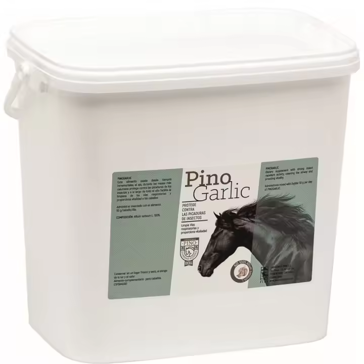 PINOGARLIC, protege contra las picaduras en caballos de Laboratorios Pino. 2072kg - 1