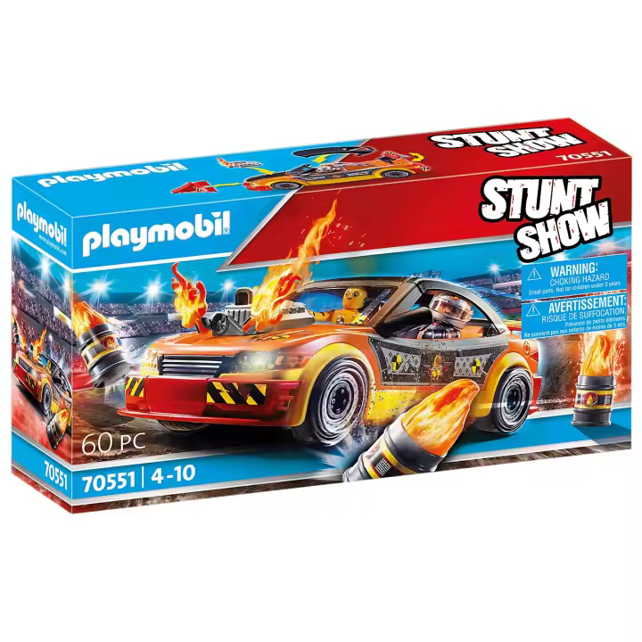 PLAYMOBIL ESPECTÁCULO ACROBÁTICO: COCHE DE CHOQUE, 70551, TIENDA CON LICENCIA OFICIAL - 1