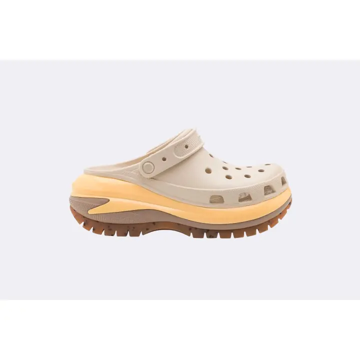CROCS Classic Mega Crush Clog Almond Tint/Multi - 1