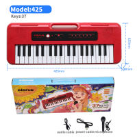 Teclado Musical Para Niños Mini Piano Electrónico Con Microfono Sintetizador 37 Teclas Juguete De Música Para Principiantes - details 8