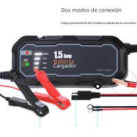 Cargador Automático De Batería Para Motocicleta 12V 1500mA Resistente Al Agua Mantenedor De Batería Para Coche Y Motocicleta Cargador De Trickle - details 11