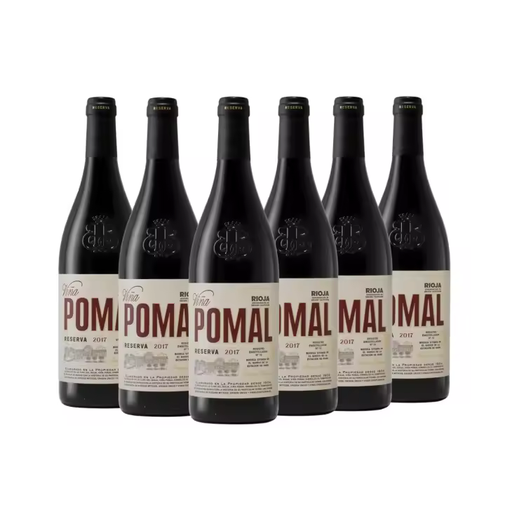 Viña Pomal Reserva - Vino Tinto - Caja 6 Botellas 75cl - 1