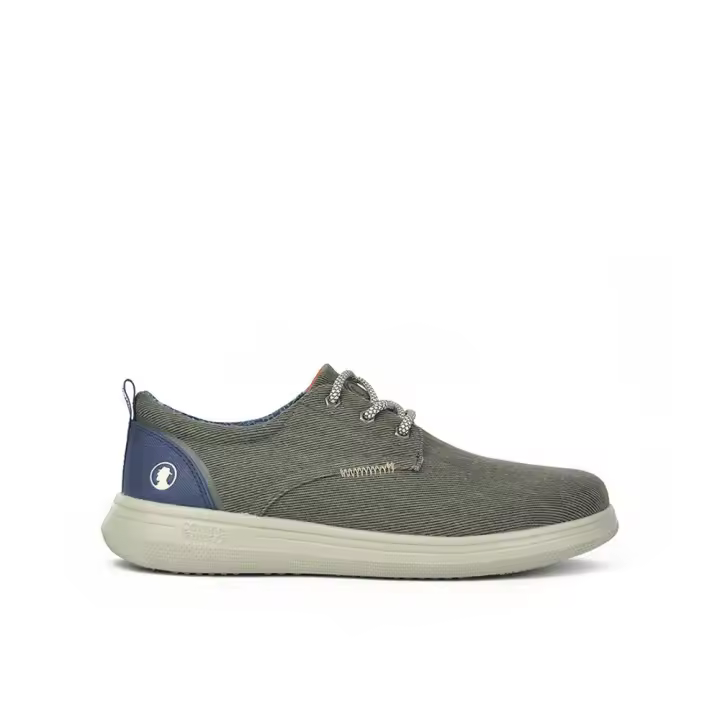 Coronel Tapiocca T205 Zapatos casual para hombre verdes en textil 84786 - 1