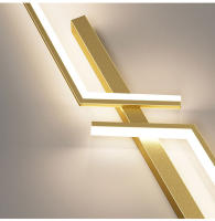 Lámpara De Pared LED Minimalista Moderna En Blanco Y Negro Para Decoración Interior Iluminación Dual Para Sala De Estar Y Dormitorio - details 13