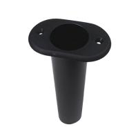 Soporte De Barras De Plástico Para Pesca 90 Grados Montaje En Línea Organizador De Almacenamiento Para Barco Yate Marítimo ( Negro ) - details 1