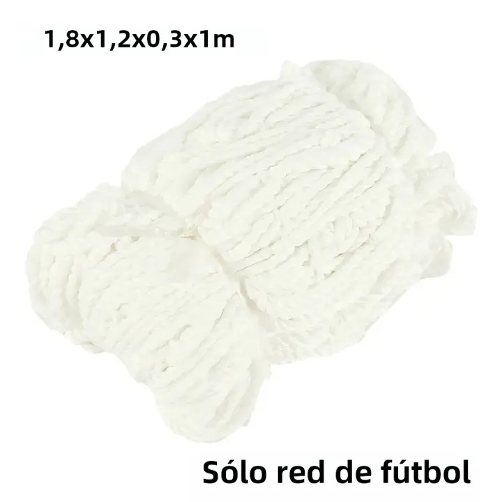 Red De Meta De Fútbol Plegable Y Portátil 1.8/3.6M Para Entrenamiento De Clubes Y Escuelas Juego De Postes De Fútbol Accesorios Deportivos Para Exteriores Y Interiores - 1