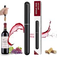 Abreventanas De Vino Y Champán En Acero Inoxidable Con Agujas Punzantes Para Sacar Tapas De Vino Eco-amigable Para Cocina Y Bar - details 0