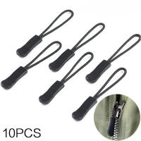 10PCS Extensiones De Cremallera Cuerda De Pull Para Bolsas Y Exteriores Clip De Cierre Eco-amigable Y Impermeable - details 0