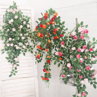 Rosa Artificial De Pared En Rotura Plantas Falsas De Vino Para Decoración De Hogar Boda Y Navidad Accesorios De Exhibición Al Aire Libre - details 6