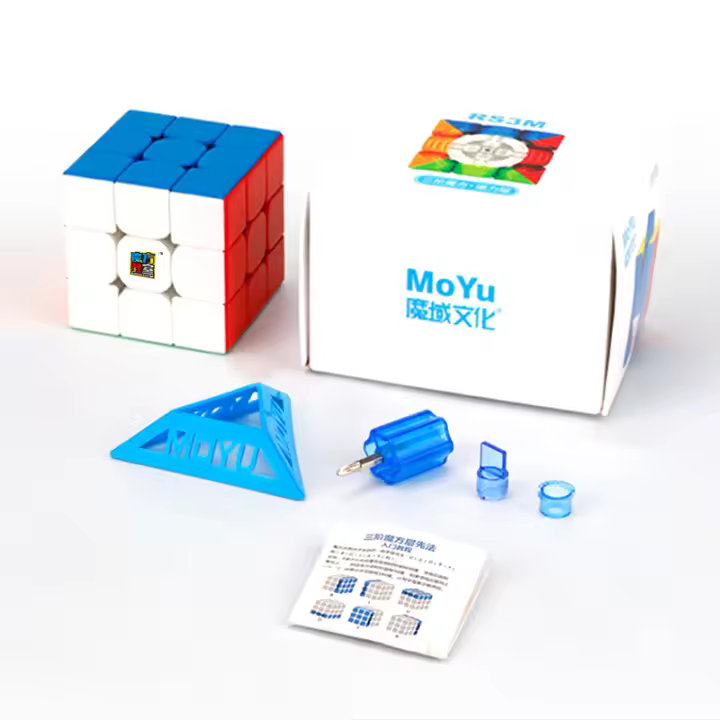 MOYU RS3M 2021 3x3 Maglev Cubo Mágico De Levitación Magnética Juguete De Puzzle Cubo RS2M 2022 Cubo Magico RS3M Maglev Para Jóvenes De 14 Años O Más - 1