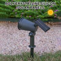 Luces De Punto Solar RGB 9 LED Para Exterior IP65 Impermeables Con Ajuste De Luminosidad Para Decoración De Jardín Y Paisaje - details 4