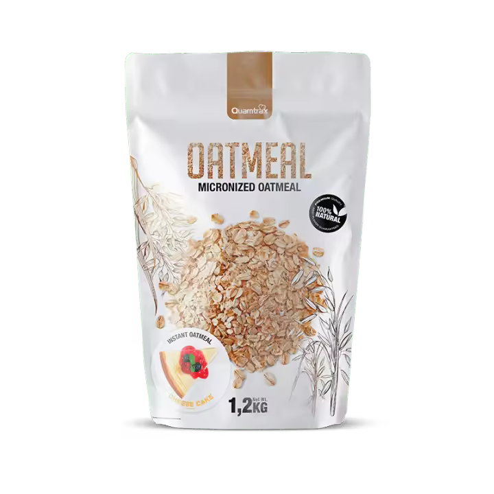 Harina de avena micronizada. 0% azucares añadidos. QUAMTRAX - 1