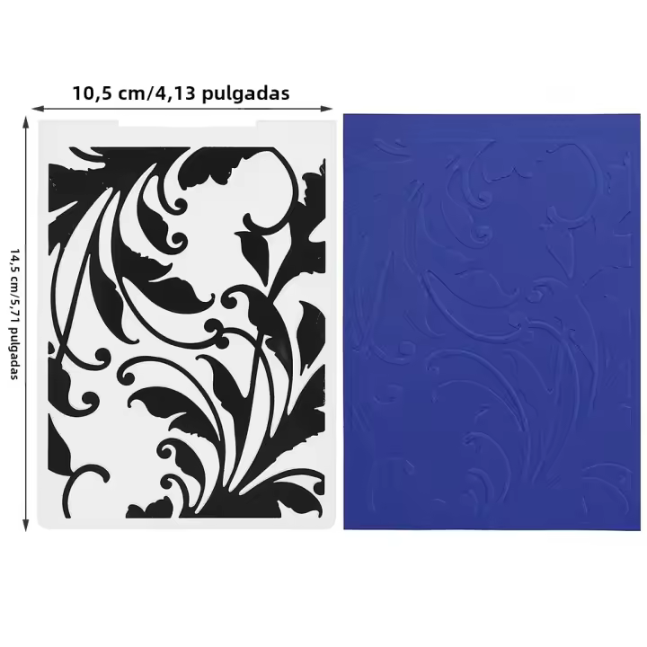 1PC Plantilla De Plástico Para Máquina De Embossing Para Scrapbooking DIY Herramienta Para La Creación De Álbumes Y Tarjetas Regalo - 1