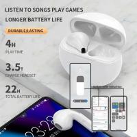 Lenovo Air Pro6 TWS Auriculares Inalámbricos Bluetooth 5.0 HiFi Deportivos Con Cancelación De Ruido Control Táctil Y Microfono - details 1