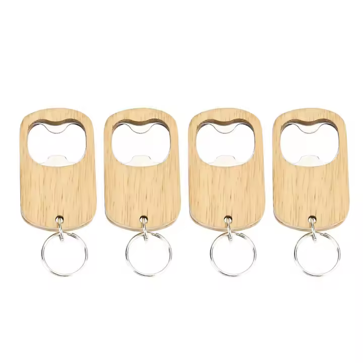 Abrebotellas de cerveza multifuncional abridor de botellas abridor de cerveza abridor de botellas de bebidas con llavero para contenedor de bebidas - 1