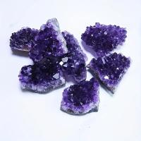 2PCS Piedra De Amatista Natural Tratamiento Energético Cristal De Hechicería Decoración Mysterious Energy Joyería Encantada - details 6