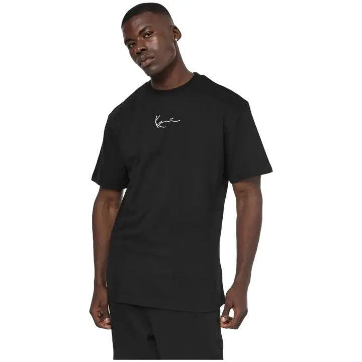 Camiseta marca Karl Kani modelo Kkmq12001Blk para hombre en color negro - 1