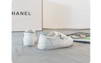 Zapatillas De Correr Para Mujer Verano Moda Blanca PU Cuero Transpirable Zapatillas De Caminar Casual Con Cordones Deportivas De Tacón Plano Para Hombres - details 8