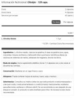 Citrulyn 120 Cápsulas - Amix - details 2