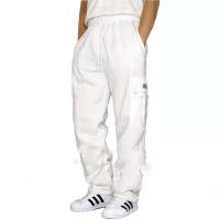 Nuevos Pantalones Deportivos Largos Para Hombres Y Mujeres 2024 Pantalones De Correr Sueltos Y Suaves De Fleece Para Otoño E Invierno Talla Verdadera Color Variado - details 10