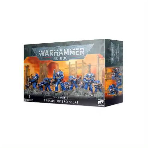 Miniaturas para pintar - Warganner 40k - Space Marines - Intercessors - 10 miniaturas - Warhammer 48-75 - 1