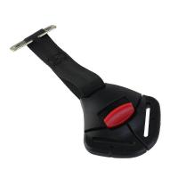 Hebilla de seguridad para asiento de coche, hebilla de bloqueo Fija with clip para cinturón de seguridad, arnés para Bebés, Niños (Negro) - details 0
