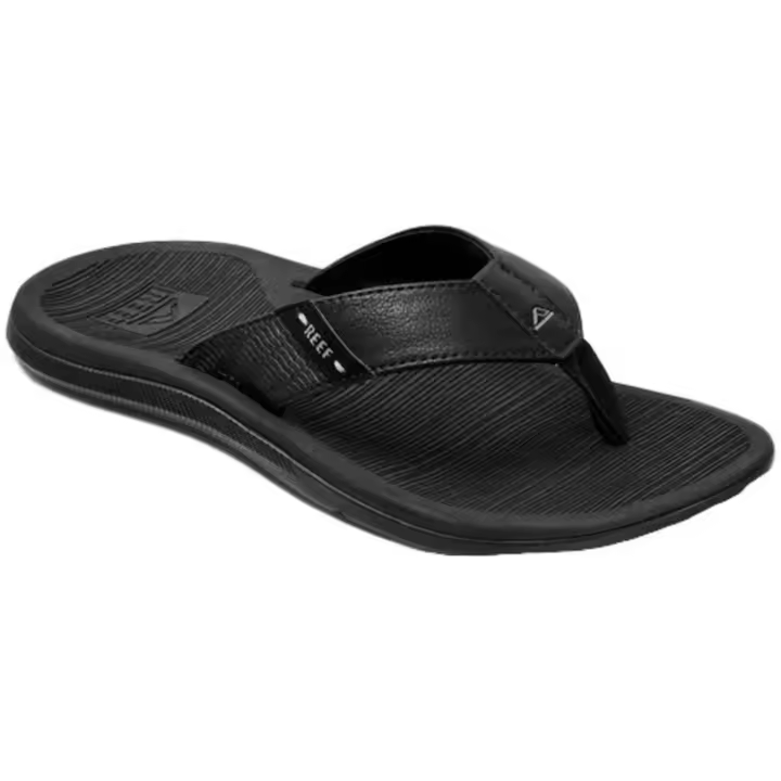 Chanclas Reef Santa Ana para hombre en color negro - 1