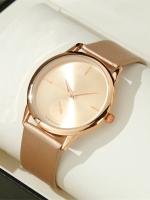 Reloj De Cuarzo Para Mujer Con Estilo Retro Artístico Y Versátil Y Pulsera De Mariposa Minimalista Y Moderna - details 3