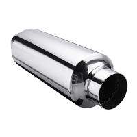 Silenciador De Escape Para Coche 63mm 2.5" Resonador Silencioso De Acero Inoxidable Tubo De Escape Universal Adecuado Para Posición Rear - details 2