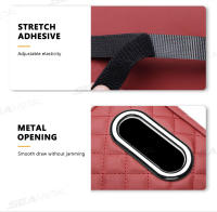 SEAMETAL Almohadilla De Apoyo Para Coche 7.5CM Gruesa Funda Protectora De Consola Central Soporte De Codo Y Porta Pañuelos En PU De Memoria Negro Gris Rojo Para Mayores De 18 Años - details 9