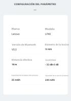 Auriculares Inalámbricos Lenovo LP40 Con Bluetooth TWS Control Táctil Micrófono Y Llamadas HD Headset Gaming Earbuds Isolación De Ruido - details 23