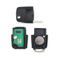 Llave De Coche KEYYOU Con 3 Botones Para VW Passat Polo Skoda Seat Golf Beetle 1J0959753 DA/AH 1K0959753G 434Mhz ID48 - details 2