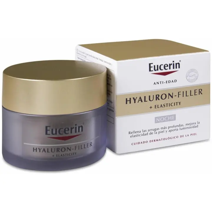 Eucerin Hyaluron-Filler + Elasticity Crema De Noche, 50 Ml - 1