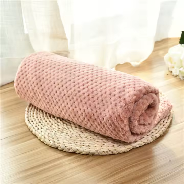 Manta Suave Cálida Para Perros Pequeños Medianos Y Grandes Gatos De Peluche Fleece Para Cama Sofá Manta De Cubierta Suministro - 1