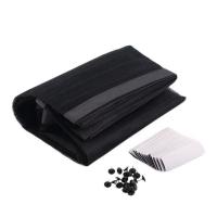 Curtain Antisiquetas Magnéticas De Malla Negra 6 Pares De Marcaje + 7 Pares De Hebilla Magnética Tipo Antisiquetas Para Puerta - details 15