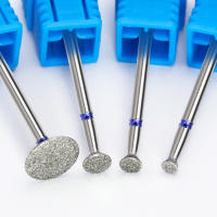 Cortador De Uñas De Carburo Herramientas De Arte De Uñas Bits De Martillo Azul Para Taladro Eléctrico Accesorios De Manicura - details 0