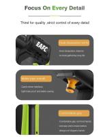 Lavadora de coches eléctrica de alta presión sin escobillas de 1000 W, 21V, 6 en 1, multifunción, para el hogar - details 12