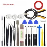 Kit De Herramientas Para Desmontaje De Pantalla De Teléfono Móvil 22/24/26 in 1 Incluye Aretes Y Destornilladores Para iPhone Samsung Herramienta De Reparación - details 1