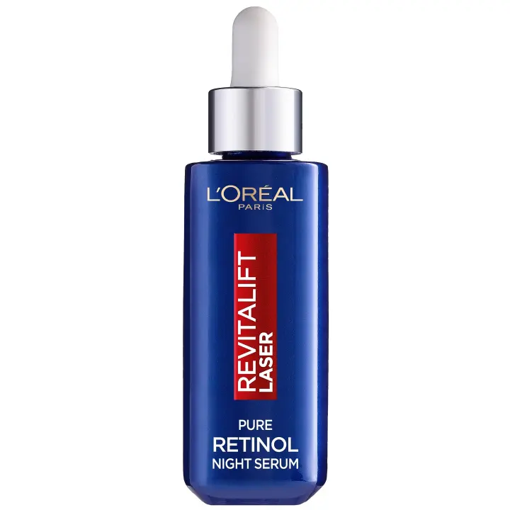 L’ORÉAL PARIS - Revitalift Laser, Serum Noche con Retinol Puro, Todo tipo de Arrugas 30ml - 1